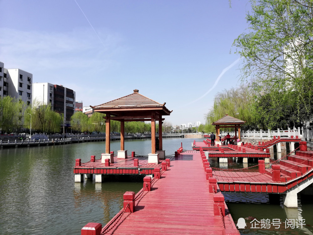 许昌护城河美景,外地朋友赞不绝口