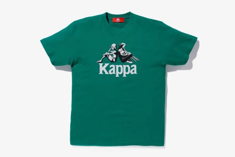 总的来说并不是一个很走心的联名,但通过kappa的logo走海贼的感情牌