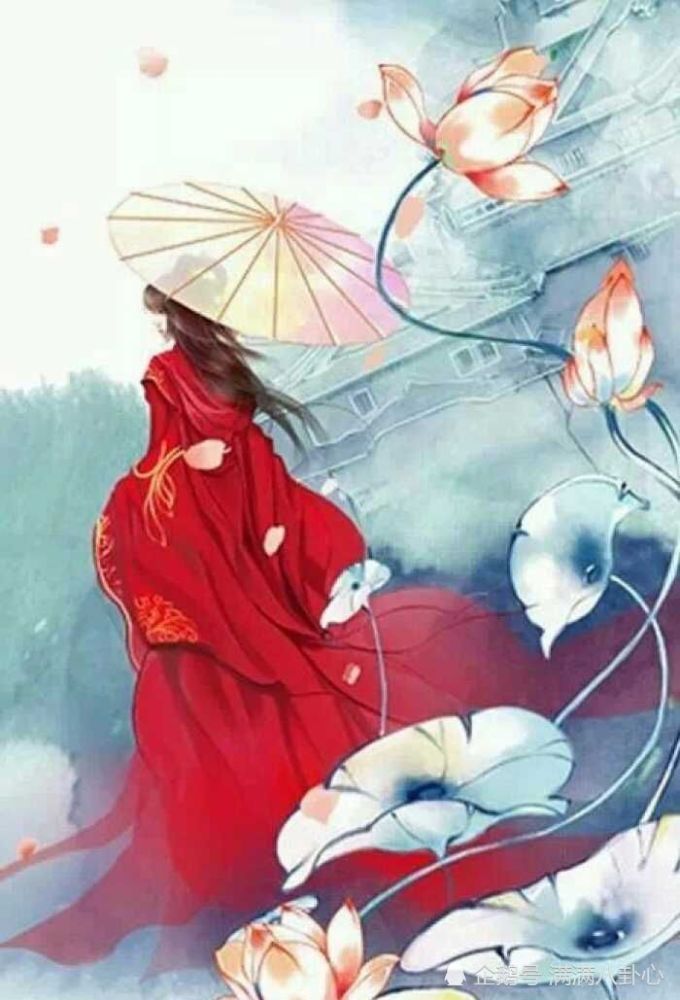 壁纸·古风唯美·动漫·头像·屏保,多少相思碎,唯留血染墨香哭乱冢