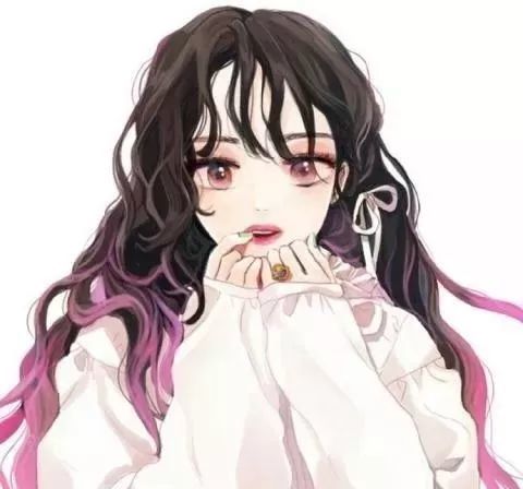 动漫高冷御姐女头 很霸气的快手二次元头像