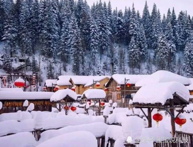 旅游,雪乡,下雪,北方,东北