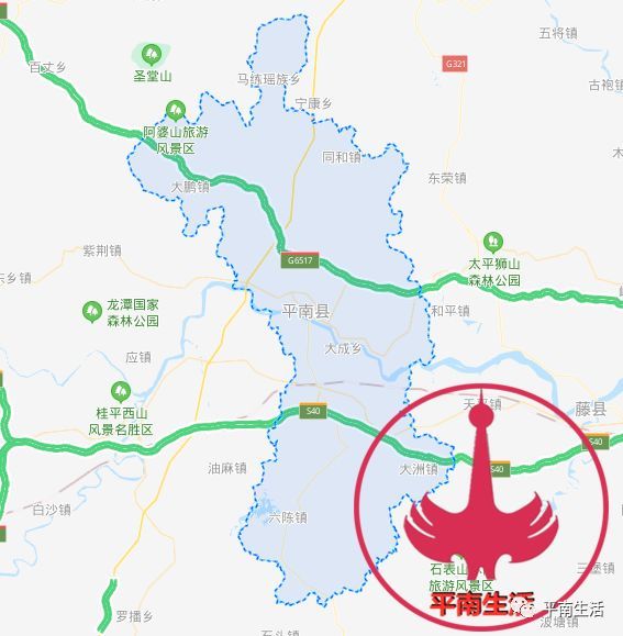 平南县,古称龚州,广西贵港市辖县,位于西江上游,地处低纬,北回归线