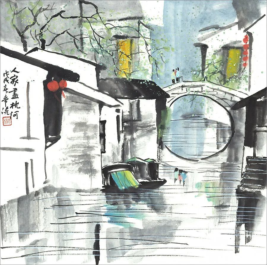 燕子不归春事晚,一汀烟雨杏花寒