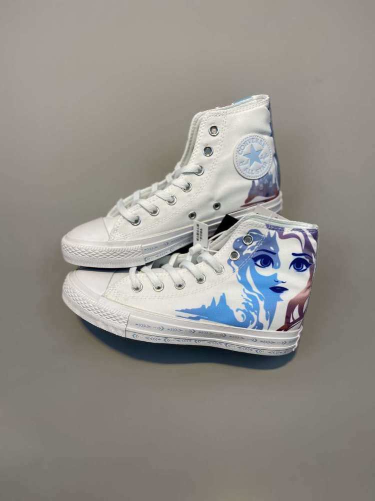 匡威converse x frozen 2 迪士尼冰雪奇缘联名 开箱