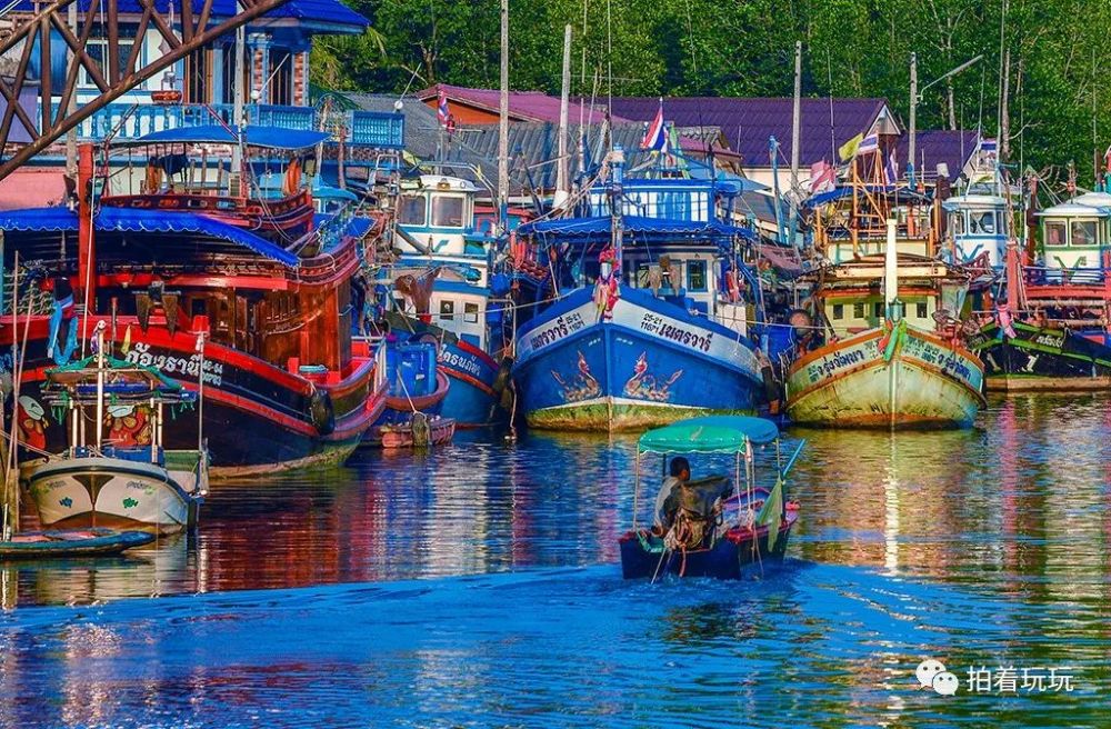 朴实如画的小渔村-廉愚