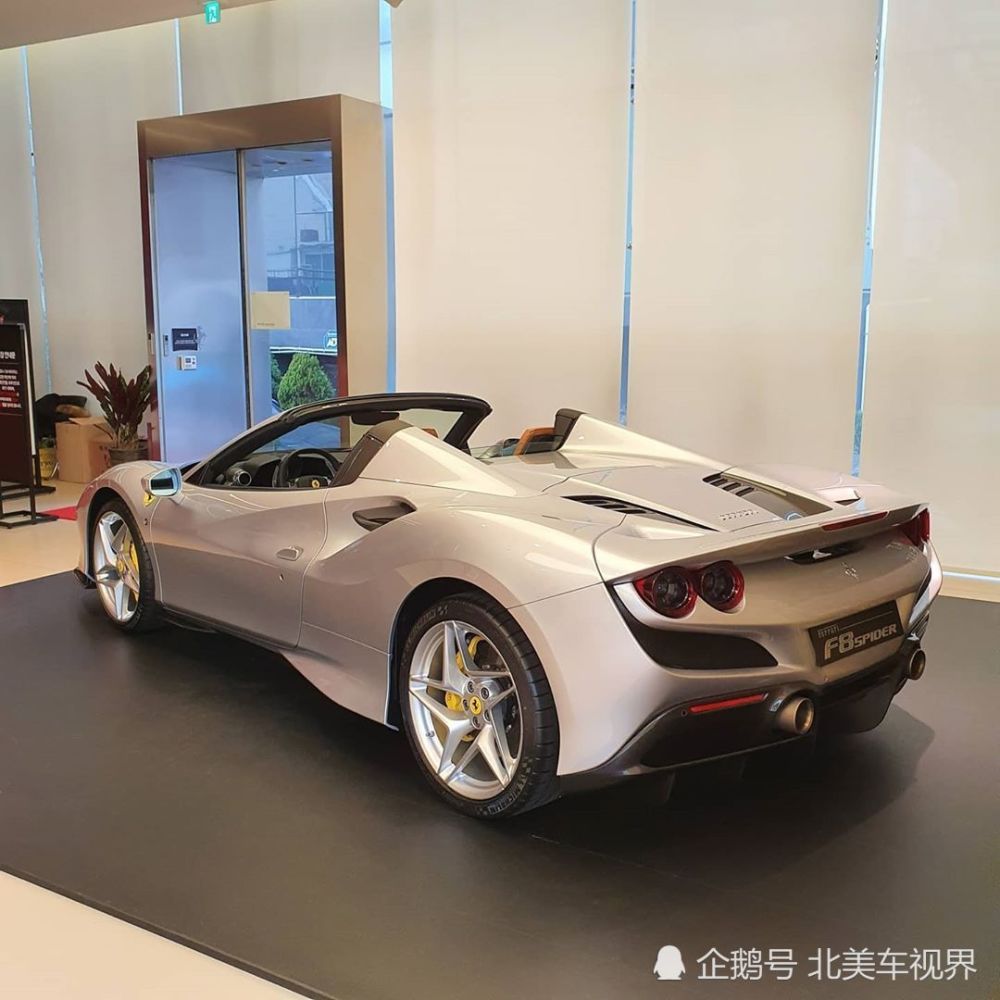 法拉利f8 spider,这是见过最漂亮的敞篷车