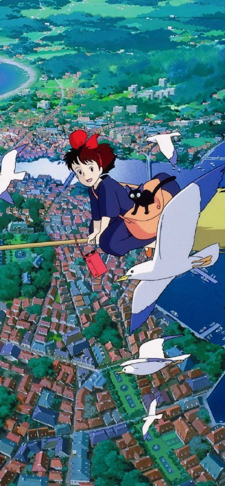 宫崎骏系列动画电影无水印手机壁纸背景图分享