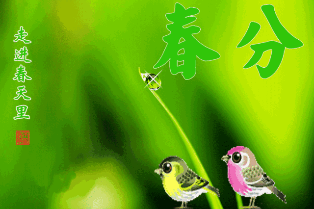 春分早上好问候语动态图片最新版2021 春分早安祝福语图片大全_腾讯