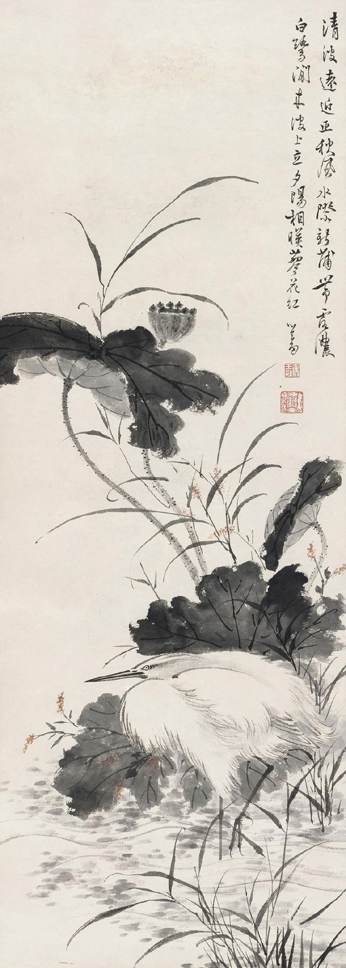 中国最后一位文人画大师——"旧王孙"溥心畲及其花鸟作品欣赏