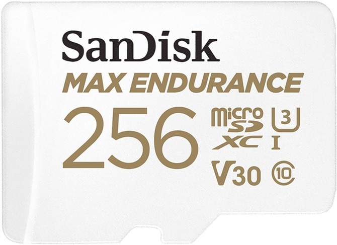 闪迪推出max endurance系列microsd存储卡