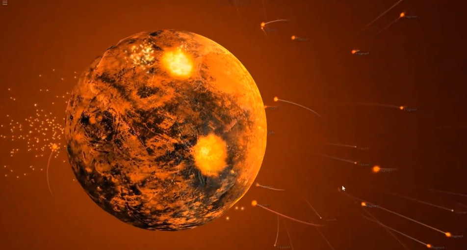宇宙探索,科学世界,小行星撞击地,科学实验,世界毁灭