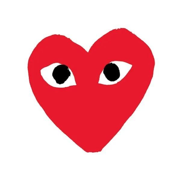 提起川久保玲,大多数人的印象都是这个带眼睛的心形logo.