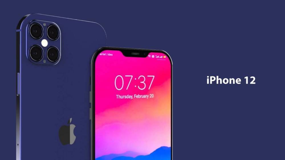 iphone 12死磕刘海屏设计,升级后置四摄和铝合金中框!