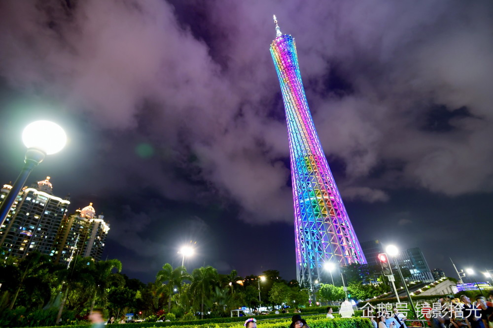 摄影,珠江夜游,广州塔,夜景,标志建筑