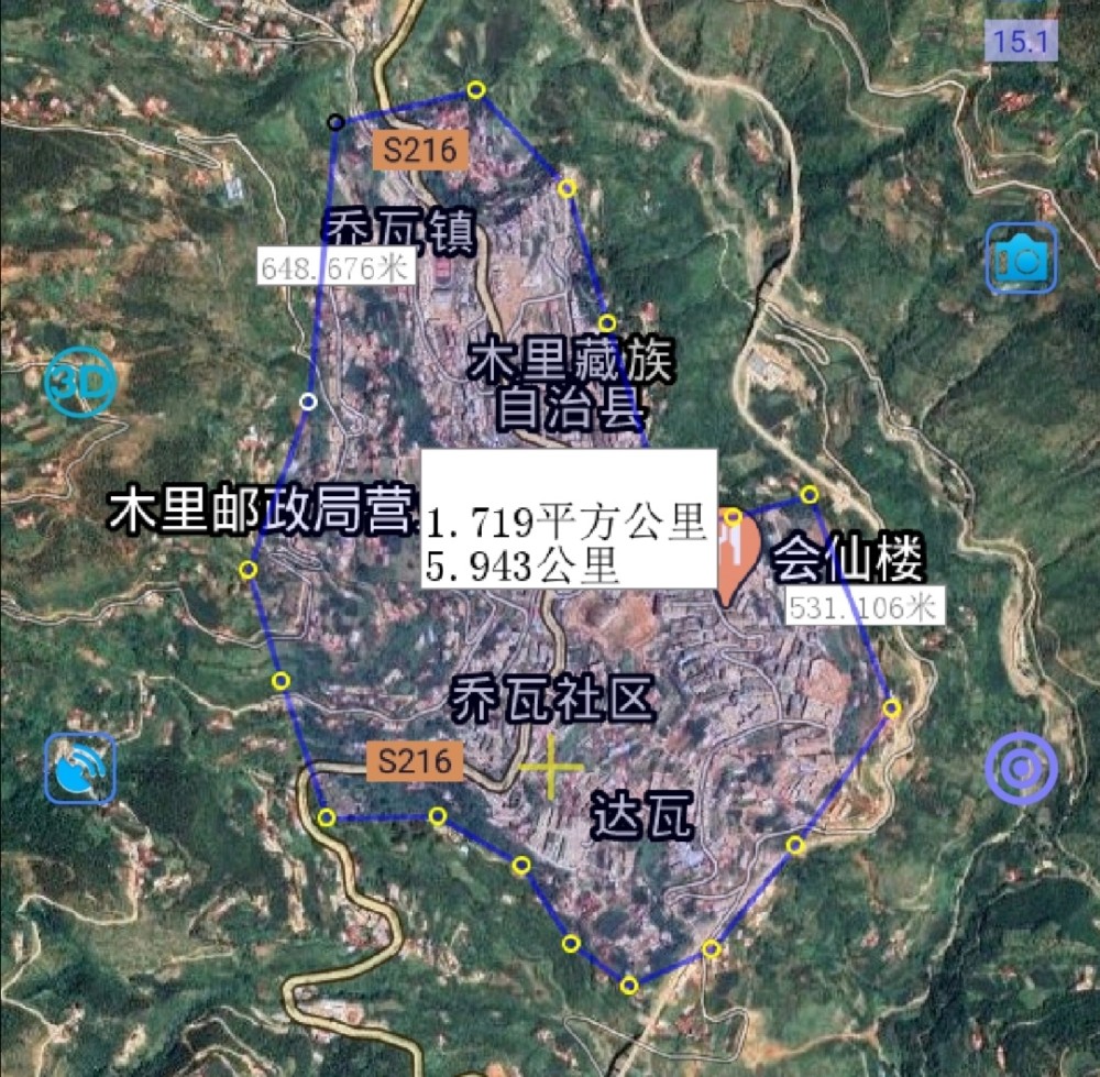 凉山州各县,城区面积排名,会理盐源冕宁较大,美姑金阳雷波最小