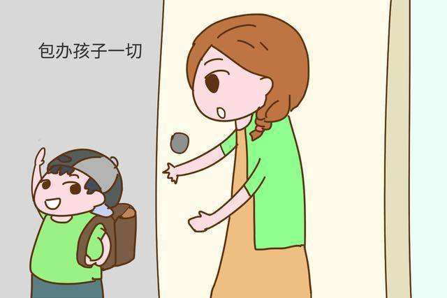 孩子觉得好多时候只要开口叫妈妈,什么事情都可以解决.