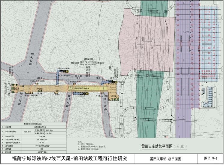 莆田城际铁路f2线最新进展!附9个站点出入口平面图