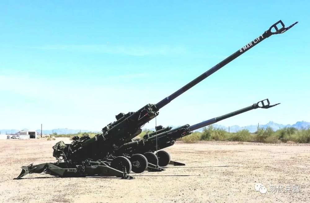 美国m777er超轻型榴弹炮换装52倍口径身管 兼具火力与