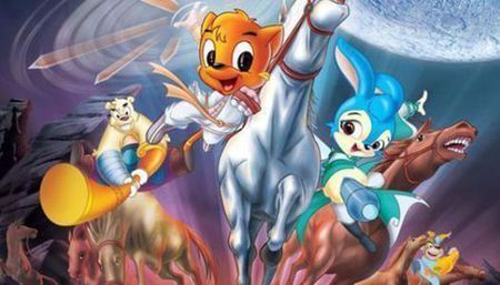 虹猫蓝兔七侠传 作为当年唯一一部国产现象级的动画,当年也带火了许