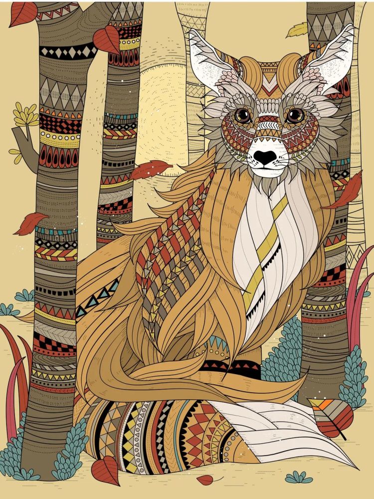 最后给大家介绍3位小编喜欢的北欧风格的插画师哦~ 1,adelina lirius