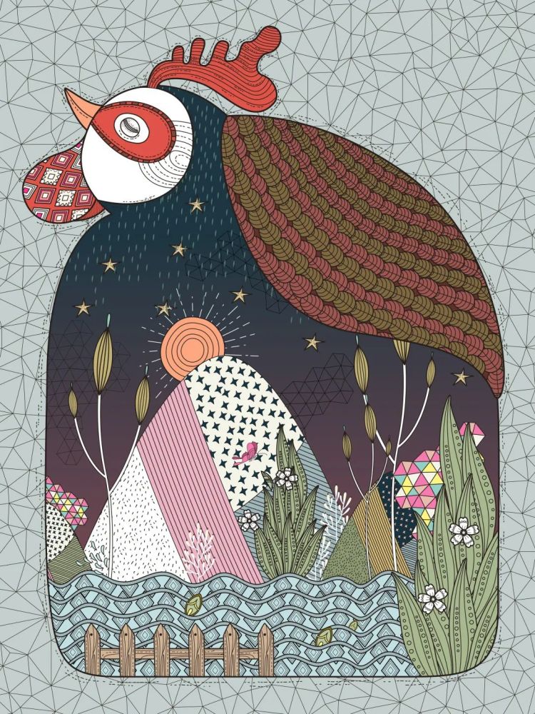 最后给大家介绍3位小编喜欢的北欧风格的插画师哦~ 1,adelina lirius