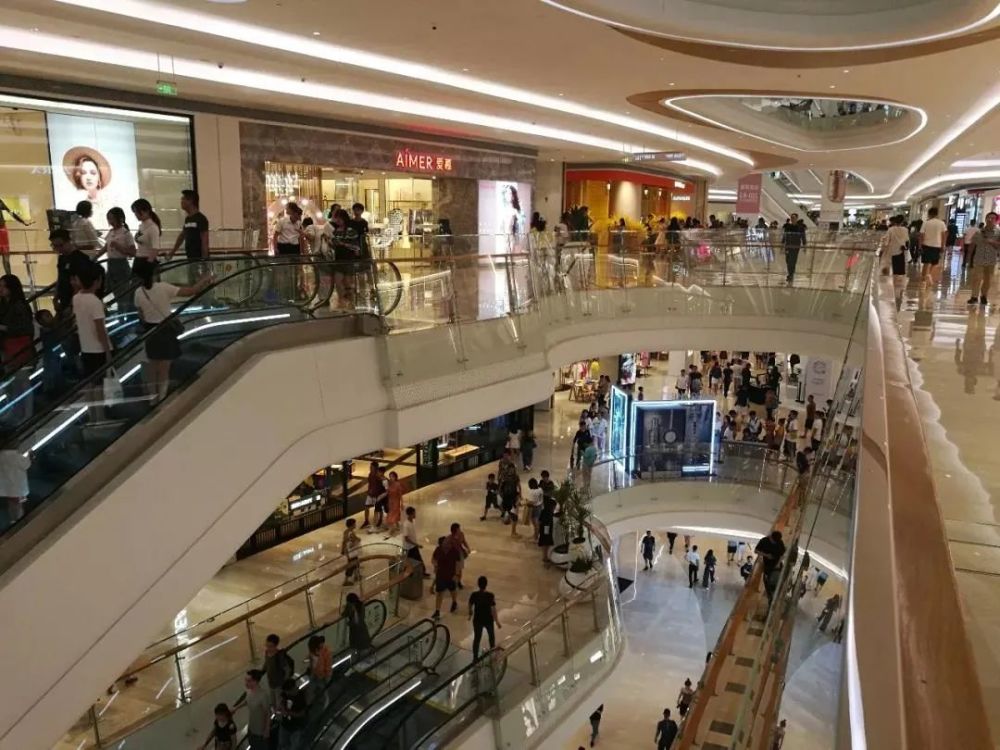 2019年7月,壹方城人流密集 图源:独角mall