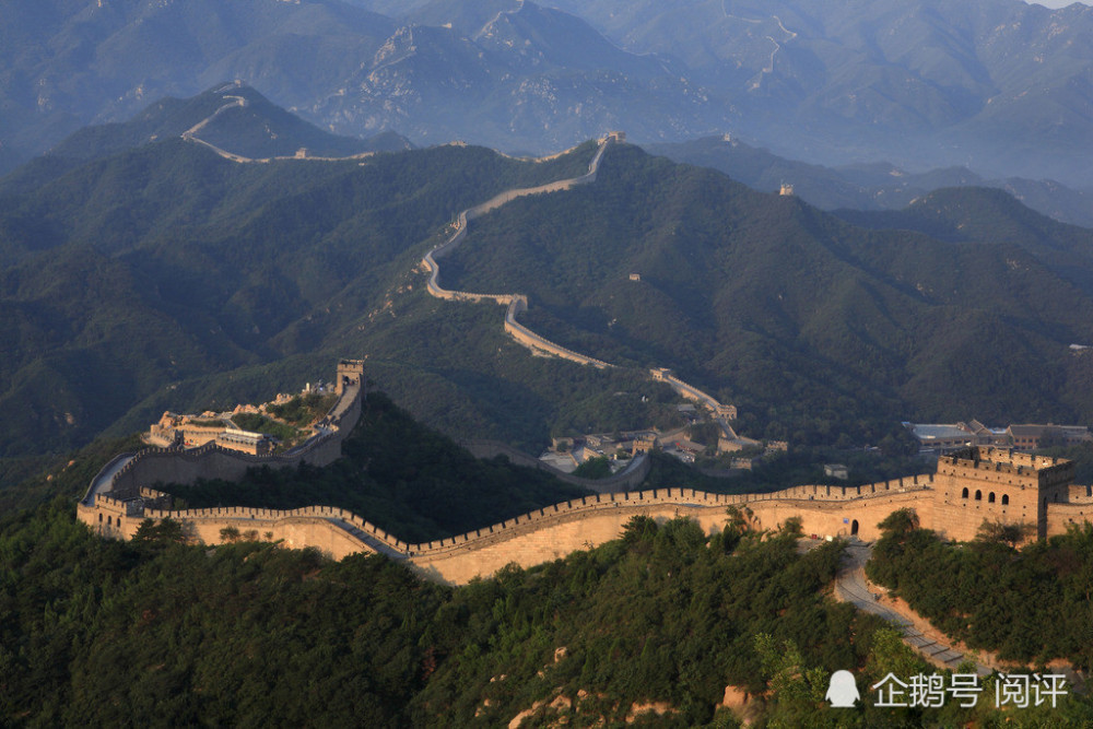 盛世祖国,壮美河山,八达岭长城风景如画