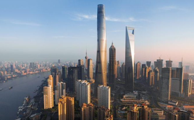 上海,高楼,建筑,中国