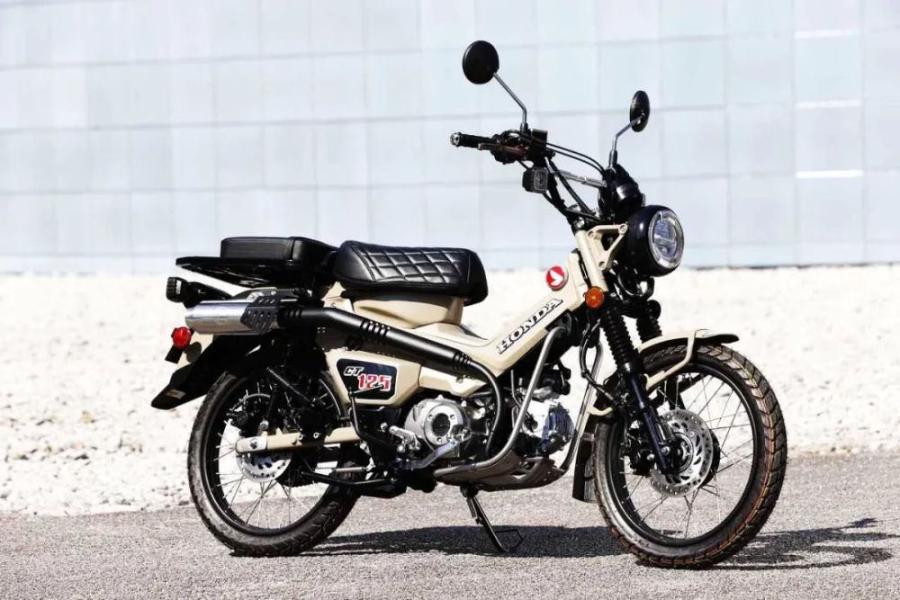 改装先行:honda ct125 "猎人幼兽" 越野弯梁改装版