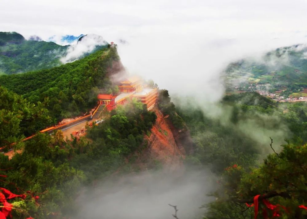 秦岭渭河边的陕西美景