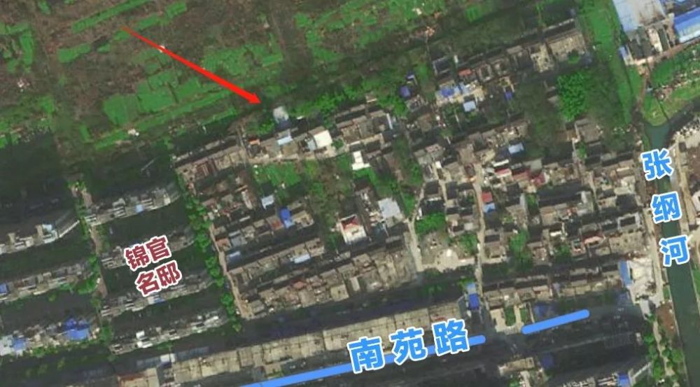 七闸)城中村拆迁 实施范围: (示意图,仅显示大致方位) 江都开发区科创