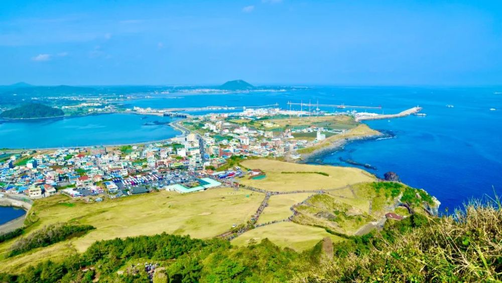 济州岛,韩国_旅游,城山日出峰,济州,牛岛