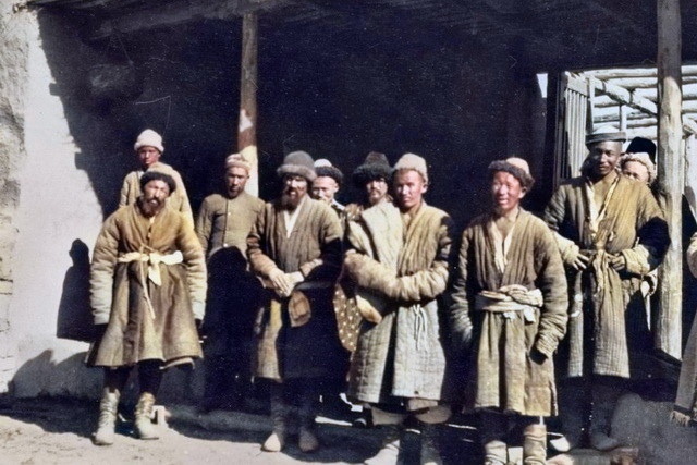 1915年南疆老照片 百年前的美丽新疆少女及喀什古城