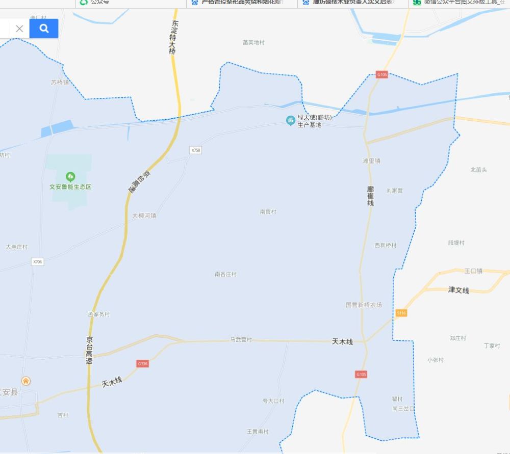 文安县地图 腾讯网