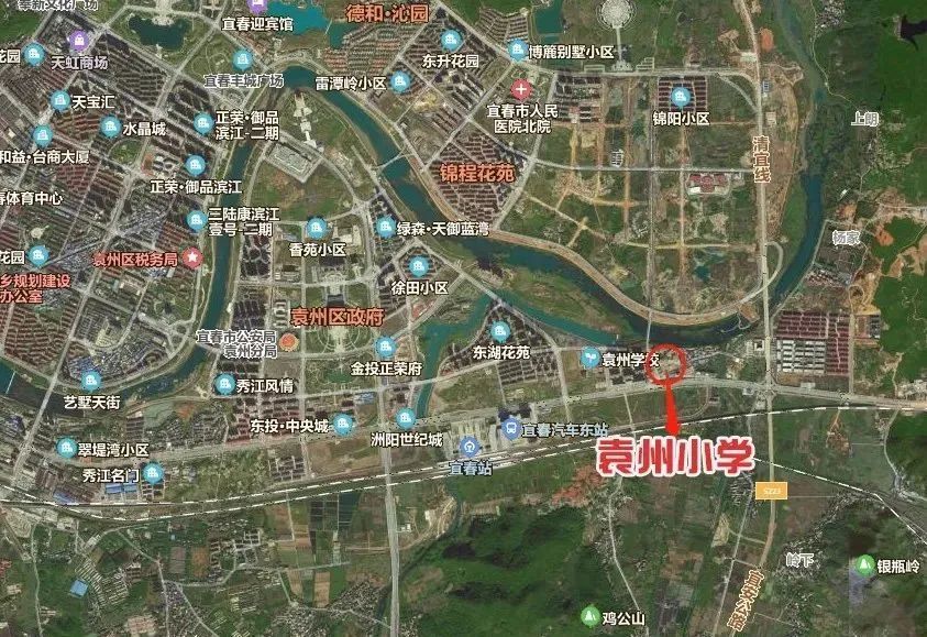 袁州区投入1.3亿新建两所小学