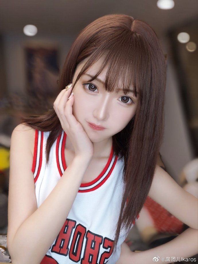 游戏女神腐团儿cosplay赤木晴子清纯系列