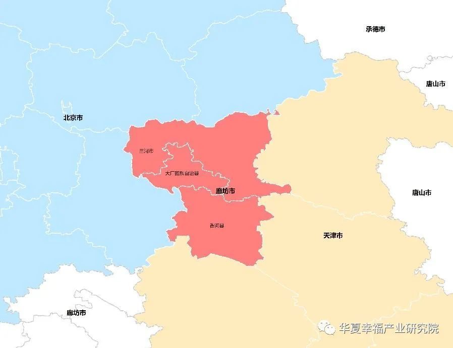 北三县地理位置