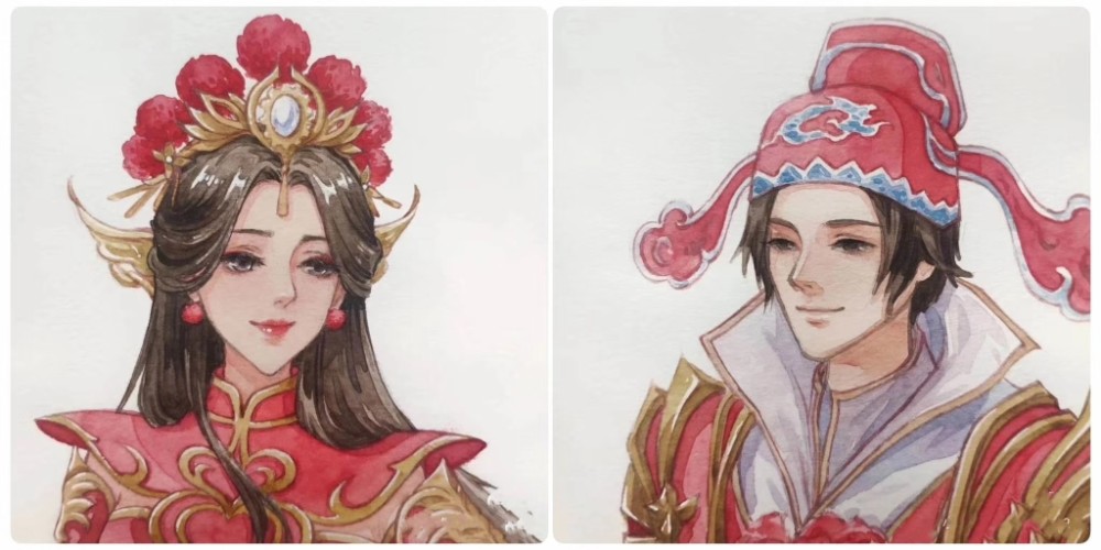这款皮肤的设计初衷,是由星爷的电影《大话西游之大圣娶亲》设计的