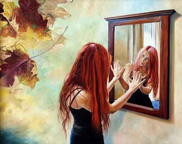 波兰艺术家超现实主义女体油画,美极了!