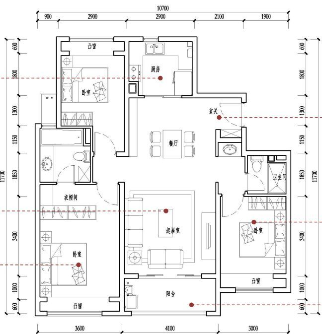 大虹桥主城区 "瑞安蟠龙天地" 住宅户型图首度曝光