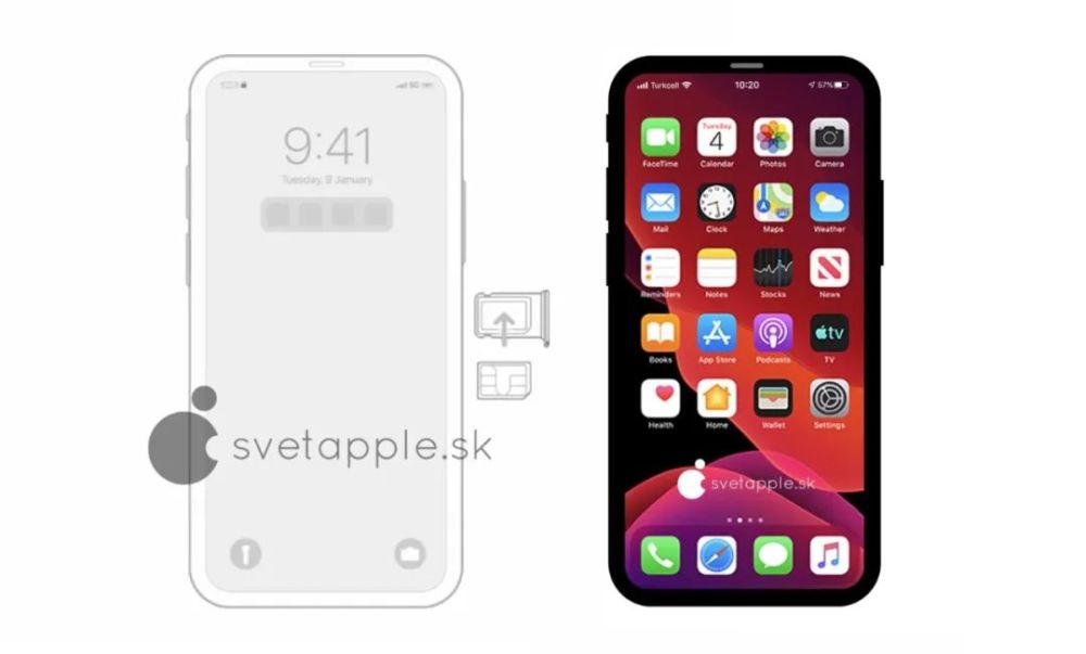 iphone 12 pro 无刘海屏设计曝光!