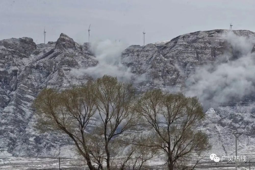 朋友圈的广灵雪景,就是这么美!