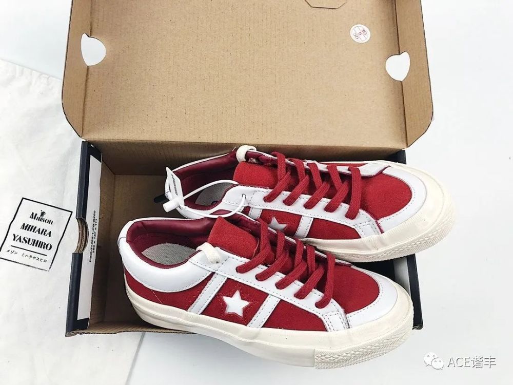匡威converse one star 欧阳娜娜复古撞色拼接