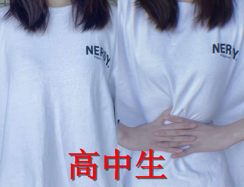 有种"羡慕"叫炫腰,小学生vs初中生,看到大学生:马甲线