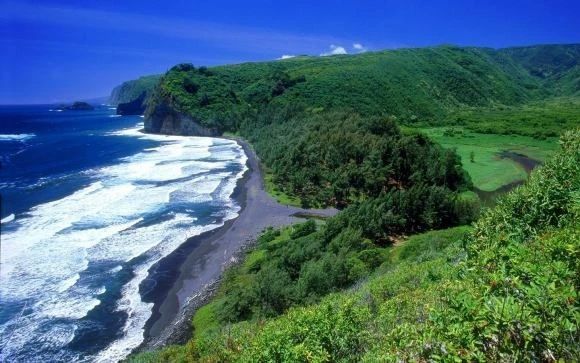 美国夏威夷群岛中有一个考爱岛,面积约1433平方公里.