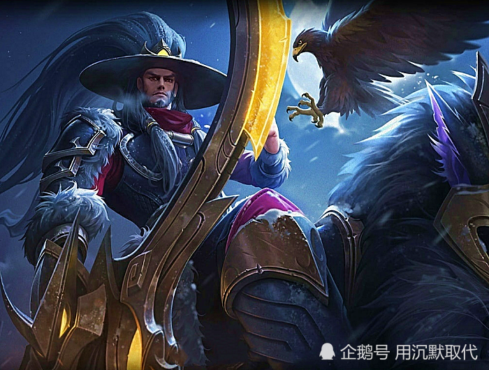 时隔4年成吉思汗终于迎来新皮肤,蓝色战甲造型帅气,狼王档次也提升