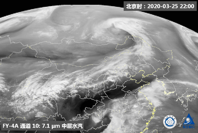 从气象卫星看锋面气旋云系