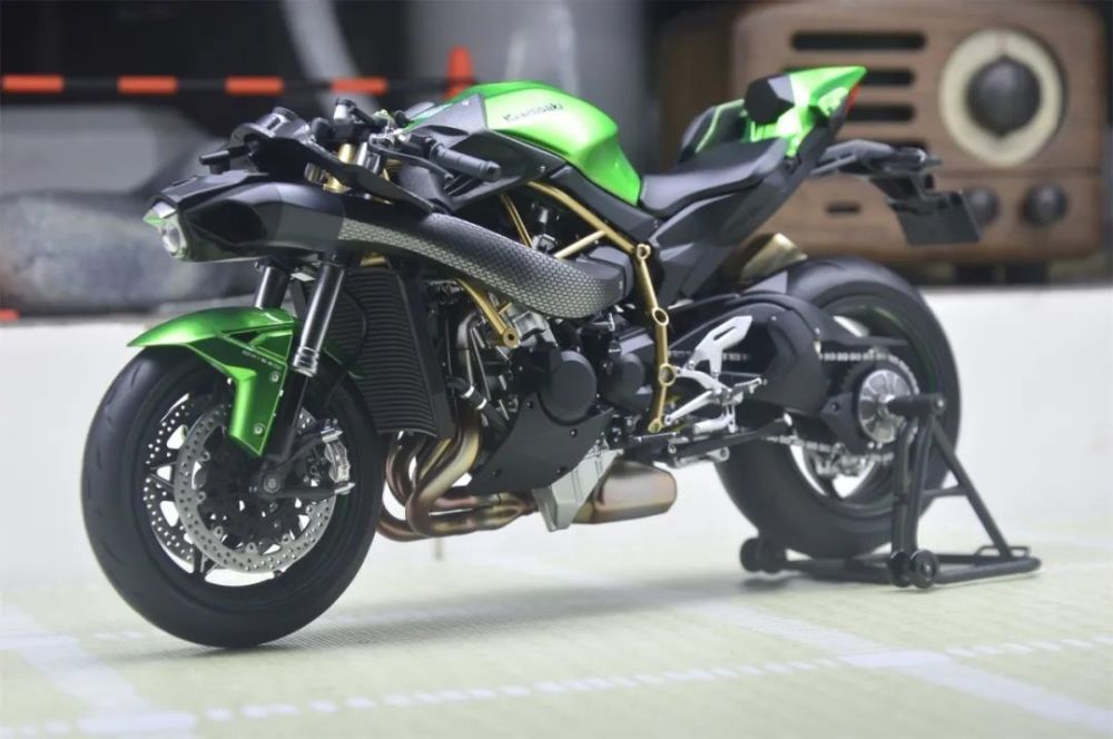 田宫1:12 川崎ninjah2 制作过程
