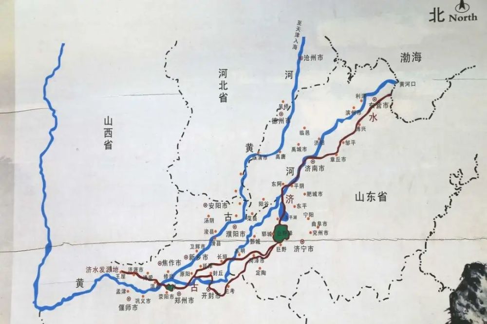 黄河,黄河改道,夺淮入海,大禹治水,潘季驯