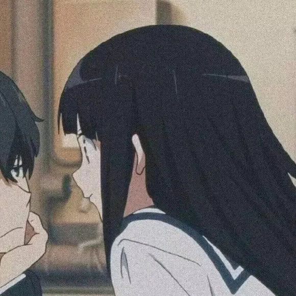 二次元·超火·情侣头像:东边日出西边雨,你爷我是大美女